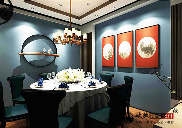 红寺堡装修公司红寺堡山东老饺子餐厅设计案例|红寺堡餐厅装修设计公司