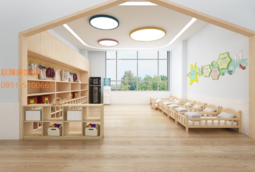 红寺堡培华幼儿园设计装修效果图方案|红寺堡幼儿园设计装修公司