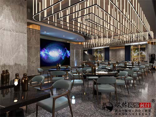 红寺堡沙海路KTV餐厅设计方案鉴赏|享受美食，享受时尚生活