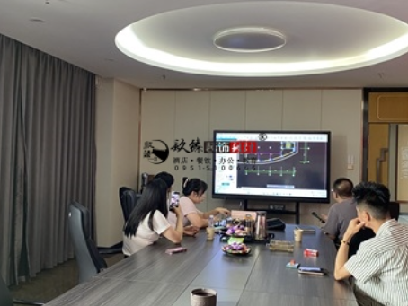 红寺堡装修公司|红寺堡骏启办公楼设计装修项目预算方案沟通