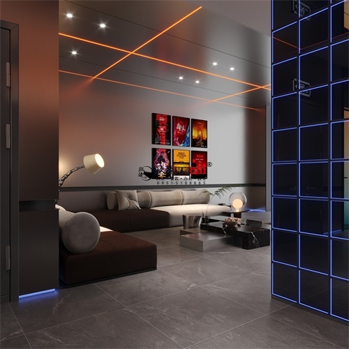 红寺堡电竞酒店装修设计项目|镹臻设计