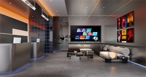 红寺堡电竞酒店装修设计项目|镹臻设计