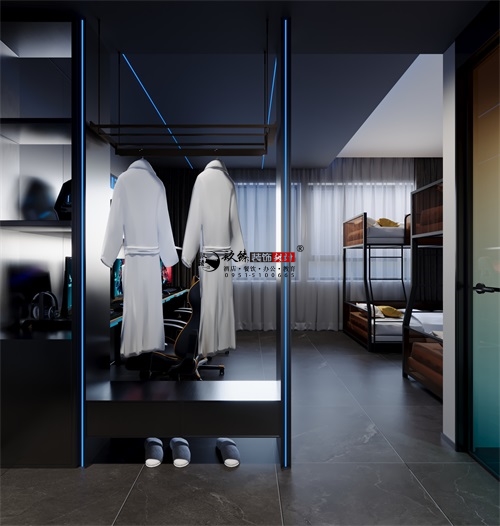 红寺堡电竞酒店装修设计项目|镹臻设计