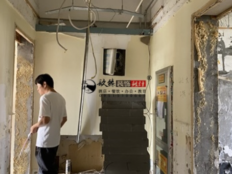 红寺堡装修公司推荐|红寺堡望樾办公室改造设计装修现场勘察