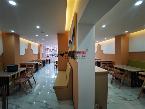 红寺堡餐厅装修设计项目|镹臻设计