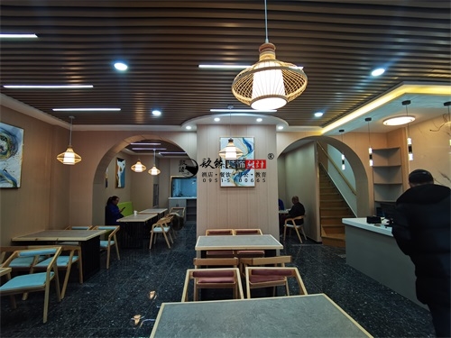 红寺堡餐厅装修设计项目|镹臻设计