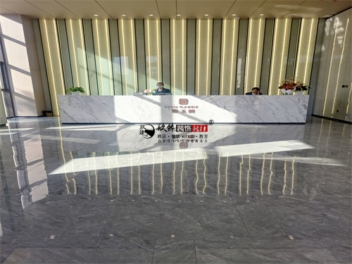 红寺堡售楼部大厅装修设计项目|镹臻设计