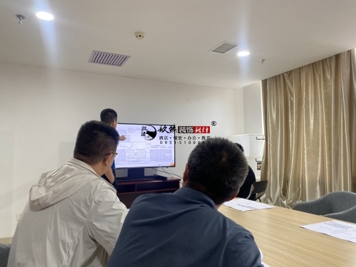 红寺堡办公楼装修设计项目|镹臻设计