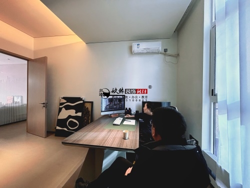 红寺堡办公室改造设计装修项目|镹臻设计