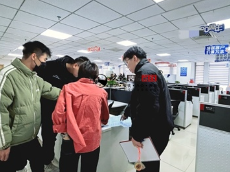 红寺堡装修公司推荐|红寺堡盈和900平米办公室改造设计装修项目