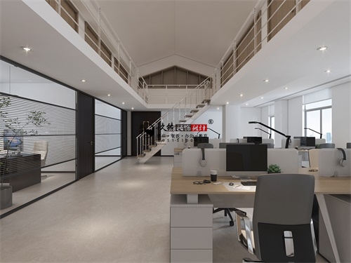 红寺堡办公楼装修设计项目|镹臻设计
